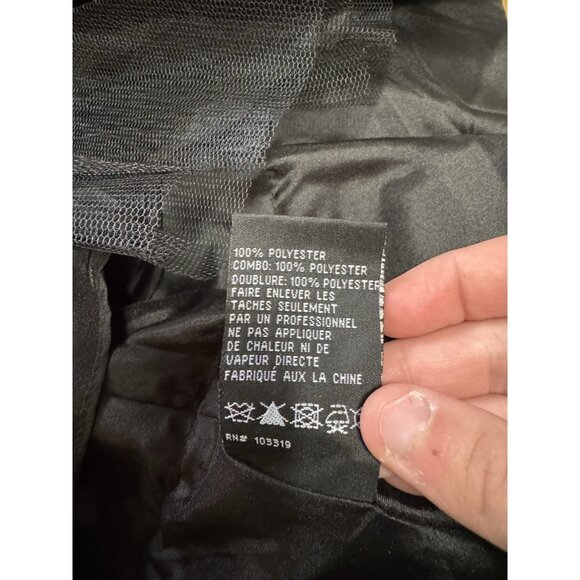 Blondie Nites By Stacy Sklar‎ Mini Dress Formal Gems Prom Homecoming Polyester - Picture 8 of 11